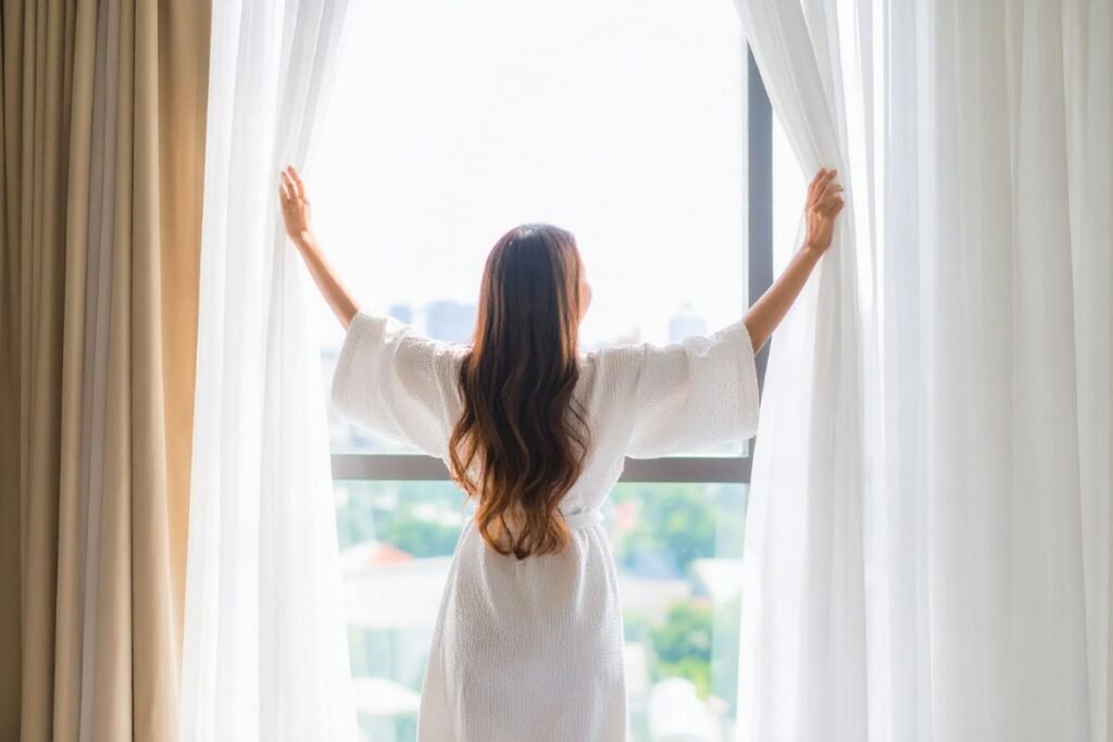 Gardintrender i stuen